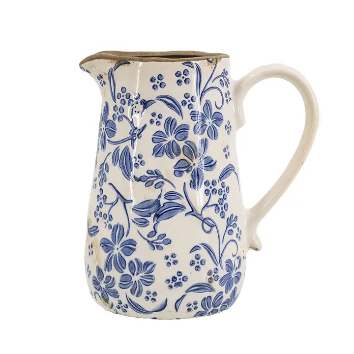 Delft Blossom Ceramic Pitcher