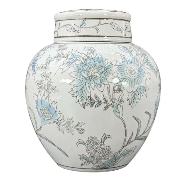 Classic Floral Ginger Jar