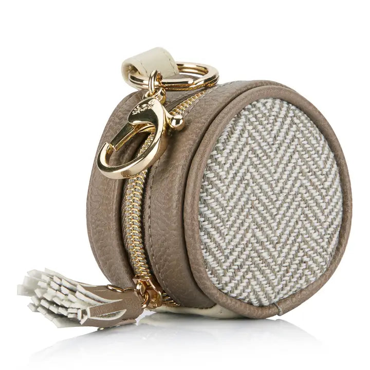 Vanilla Latte Diaper Bag Charm Pod Keychain