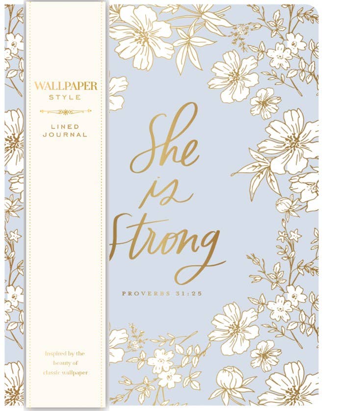 Thimble Press Wallpaper Journal Delicate Floral 6x8