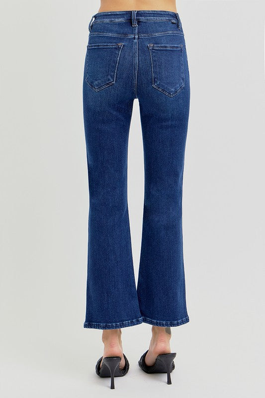 Plus Size Tummy Control High Rise Crop Bootcut