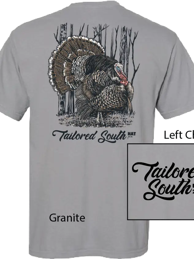 Tailored South Hat Co. Turkey Granite T-shirt