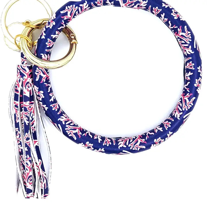 Reef Navy Wirstlet Key Chain