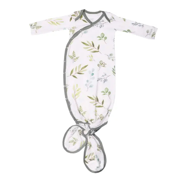 Newborn Knotted Gown - Haven