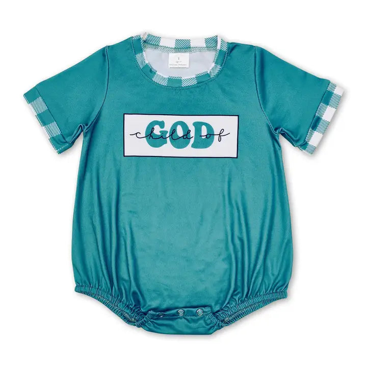 Child of God Plaid Bubble