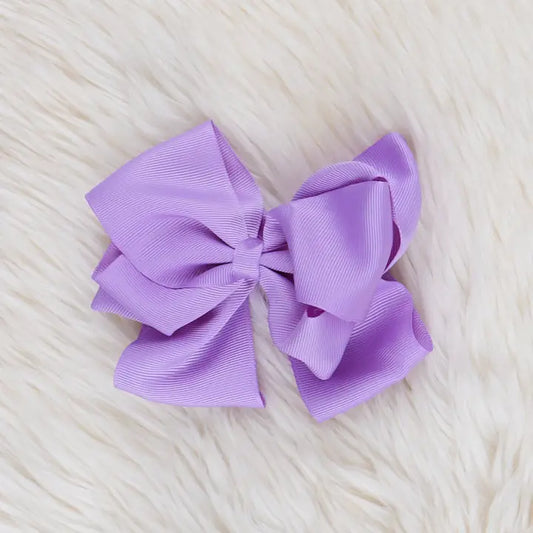5 Inch Orchid Bow