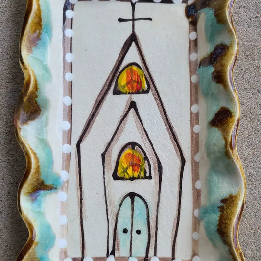 Small Rectangle Plate (Drip Church)