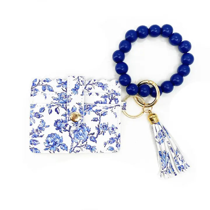 Beaded Wristlet Id Wallet
