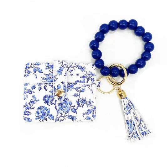 Beaded Wristlet Id Wallet