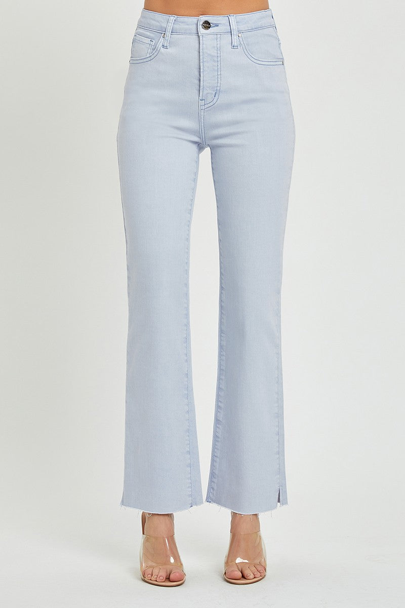 Risen Ice Blue Straight Leg Pants