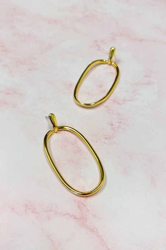 So Chic Oval Earrings (Online Exclusive)