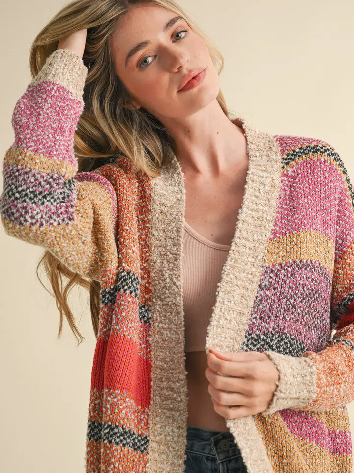 Colorblock Cardigan