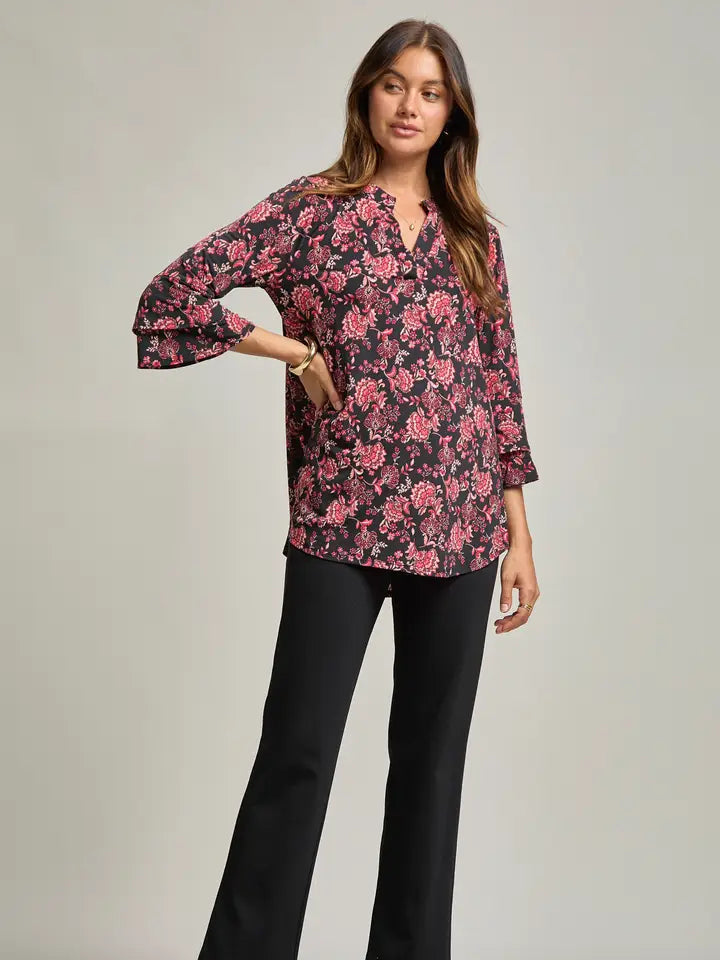 Black Belled Lizzy Top