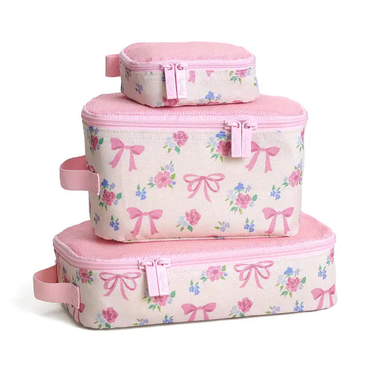 Ribbons + Roses Packing Cubes