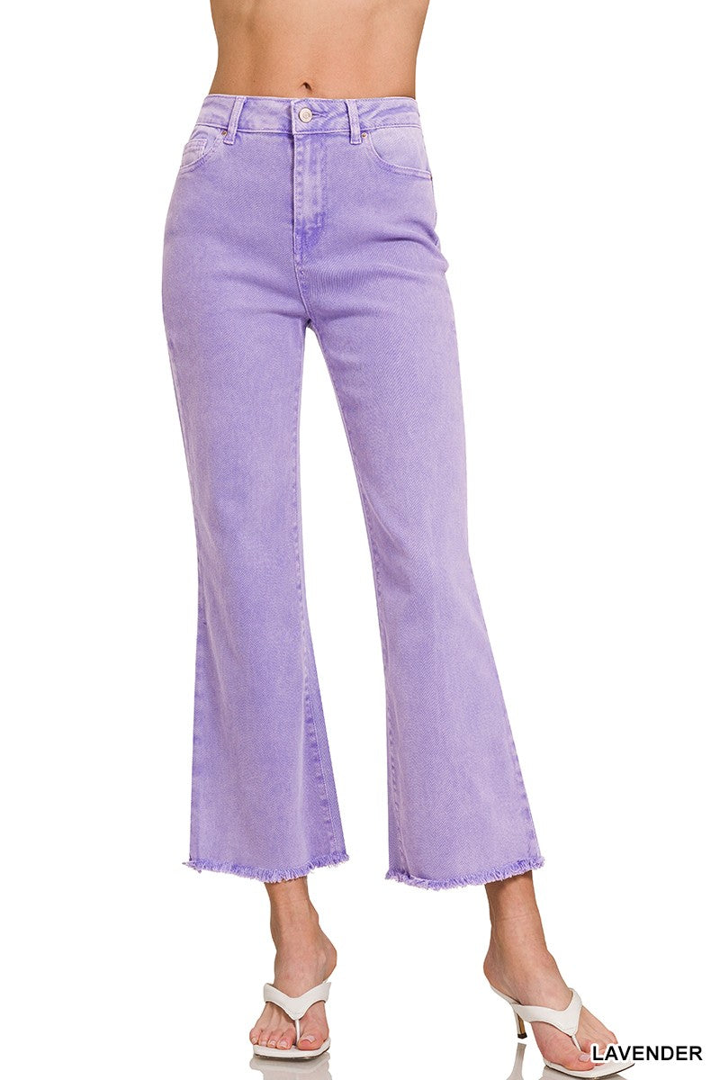 Lavender Acid Wash Jeans