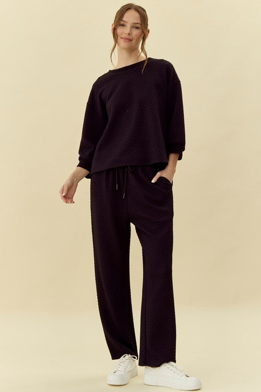 Plus Black 2 Piece Set