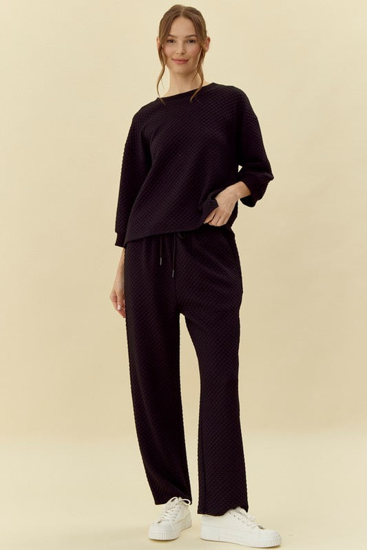 Black 2-Piece Set