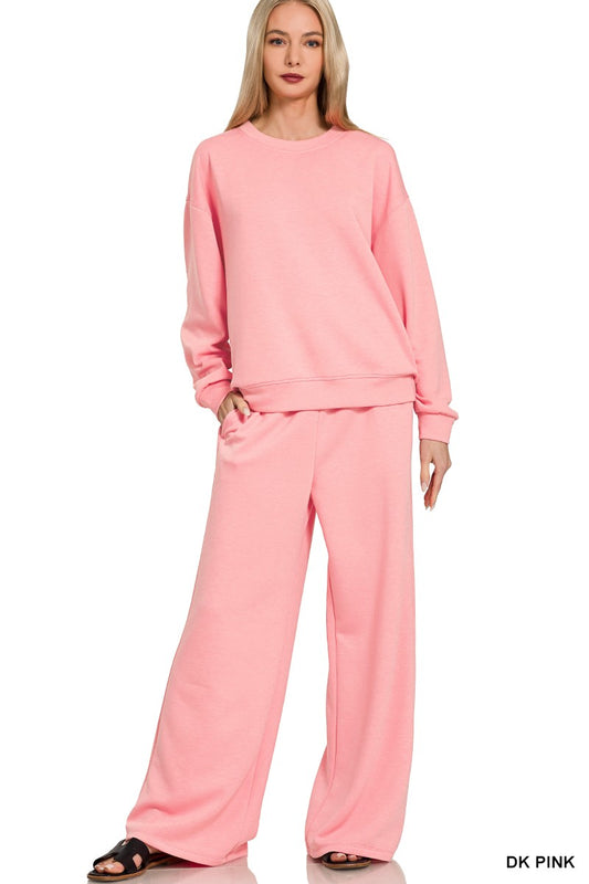 Dark Pink Scuba Set
