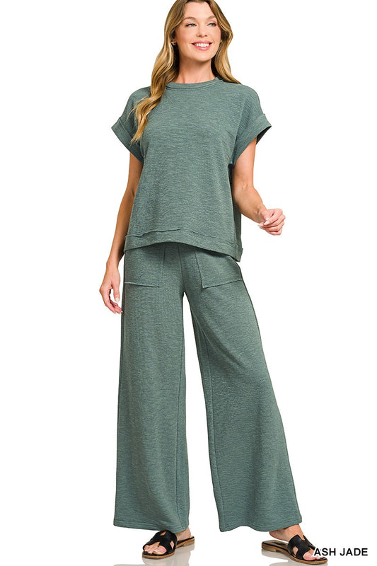 Ash Jade Two-Piece Set