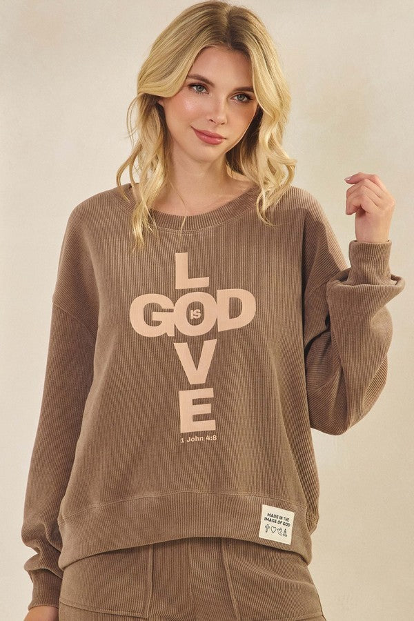 God is Love Sweatshirt
