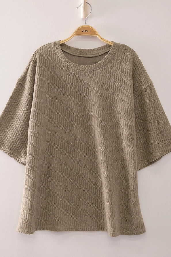 Olive Textured Top