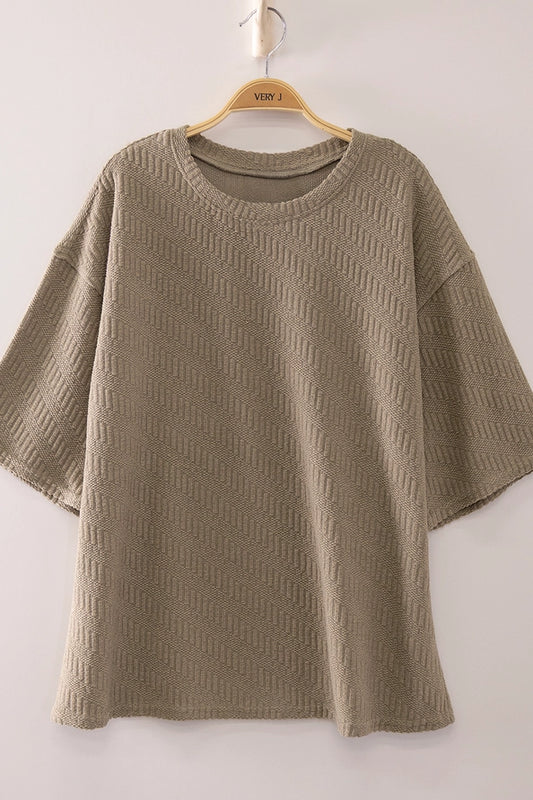 Olive Textured Top