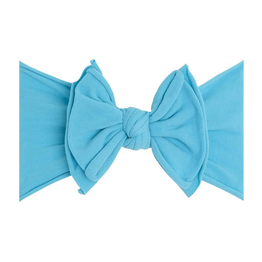 Neon Blue Nylon Headband