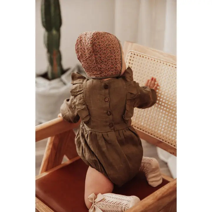 Olive Gabriella Longsleeve Romper