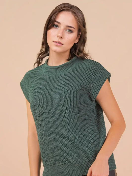 Forest Sweater Vest Top