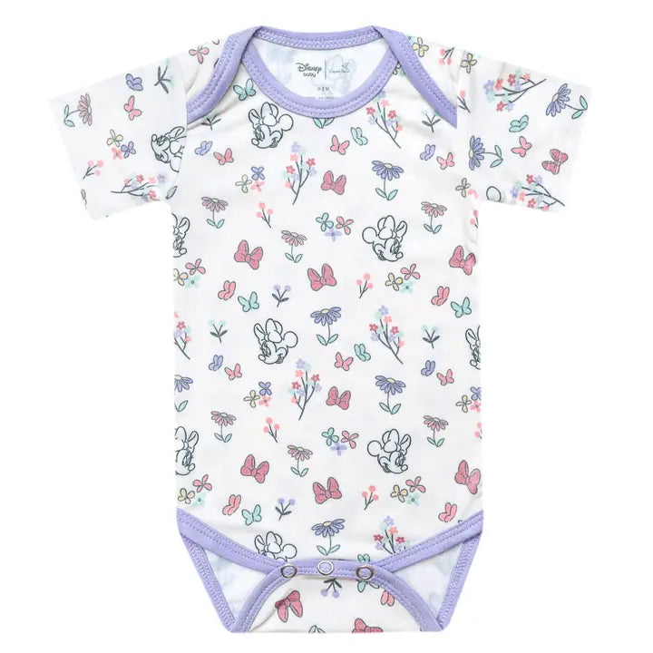Short Sleeve Bodysuit - Minnie Mouse & Friends