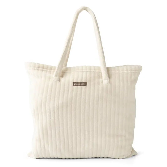 Cream On My Way Blanket Tote