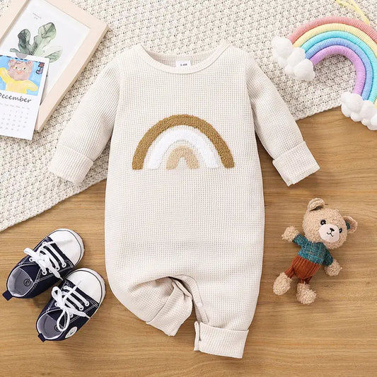 Oatmeal Rainbow Jumpsuit
