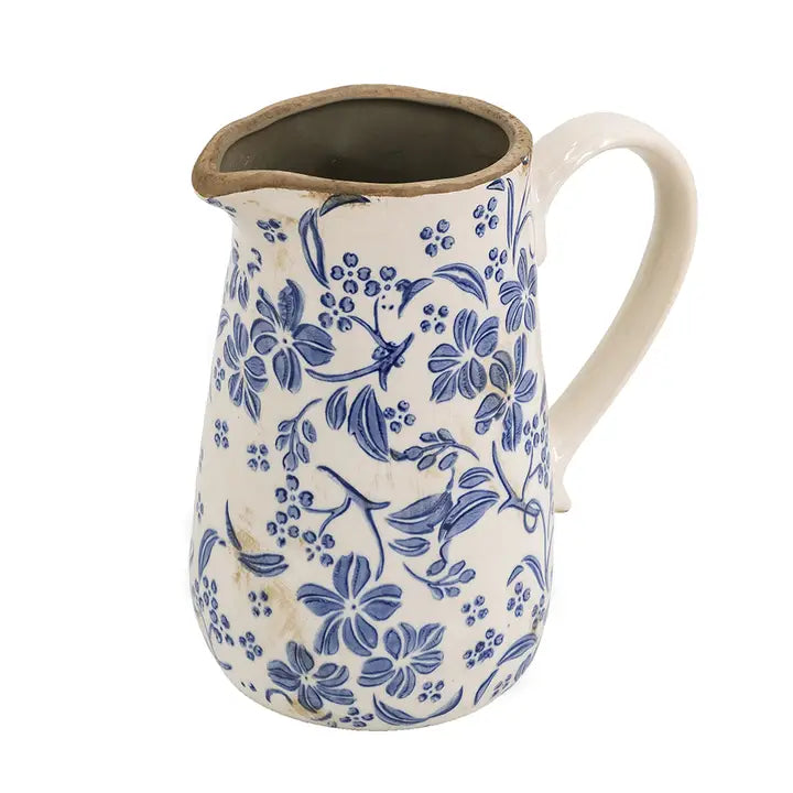 Delft Blossom Ceramic Pitcher