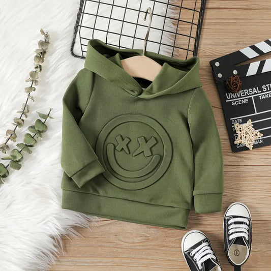 Green Smiley Hoodie