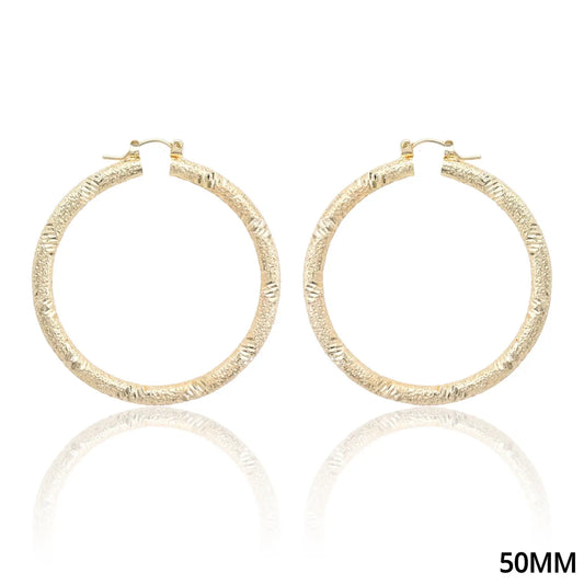 Gold Textured Aluminum Light Weight Hoop