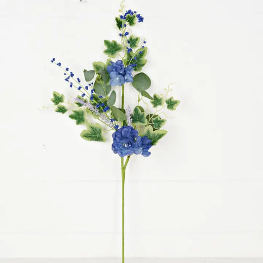 24 in Spray-Blue Hydrangea Pic