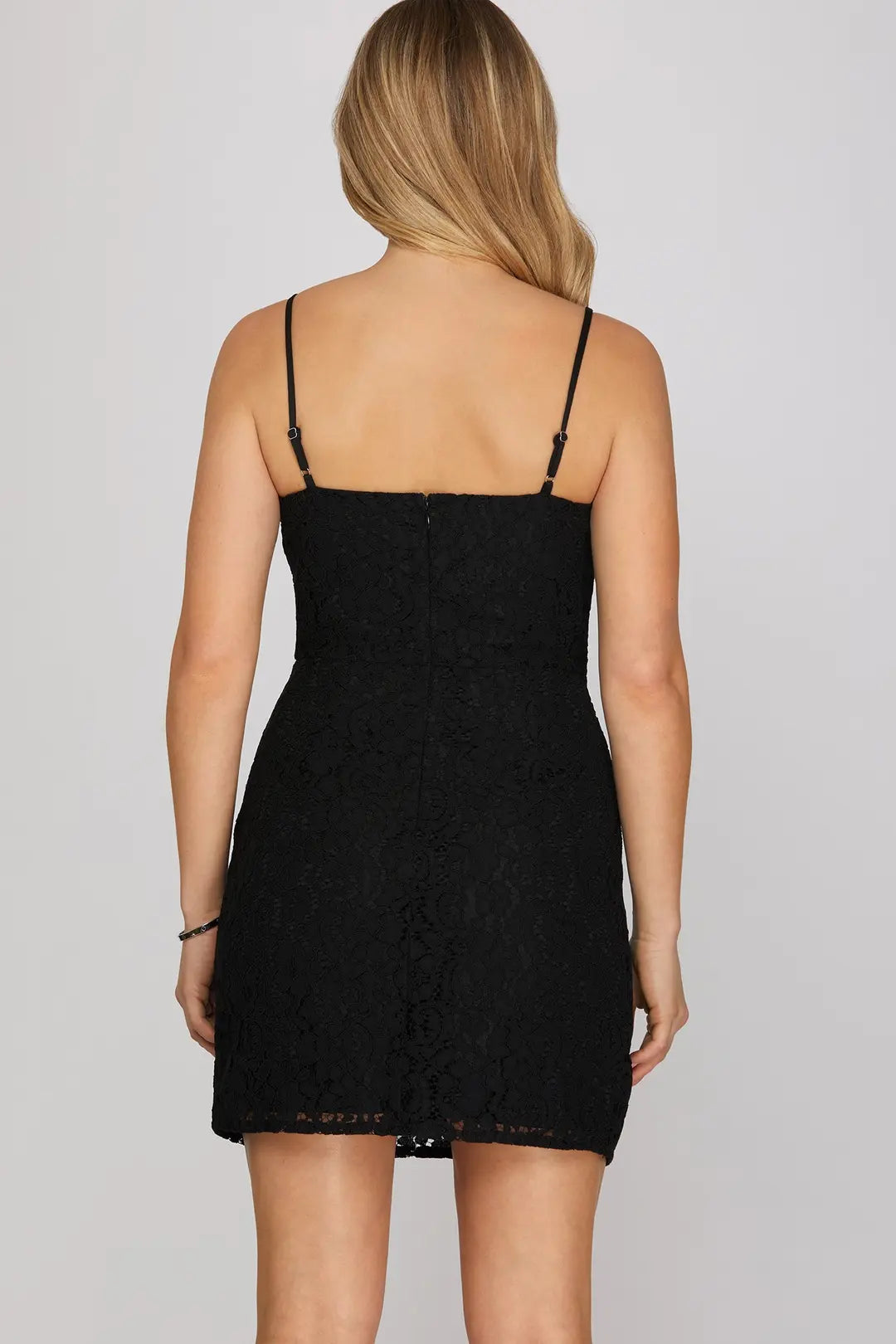 Black Sleeveless Tube Dress