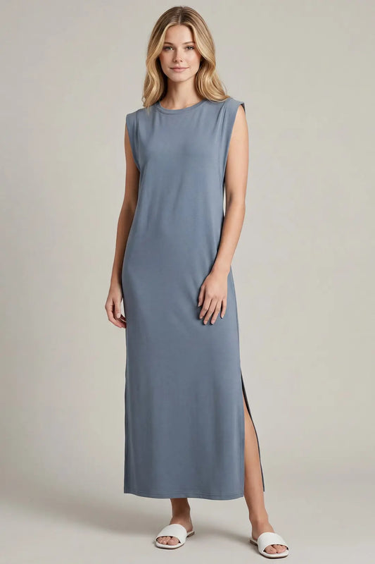 Midnight Mist Dress - Blue