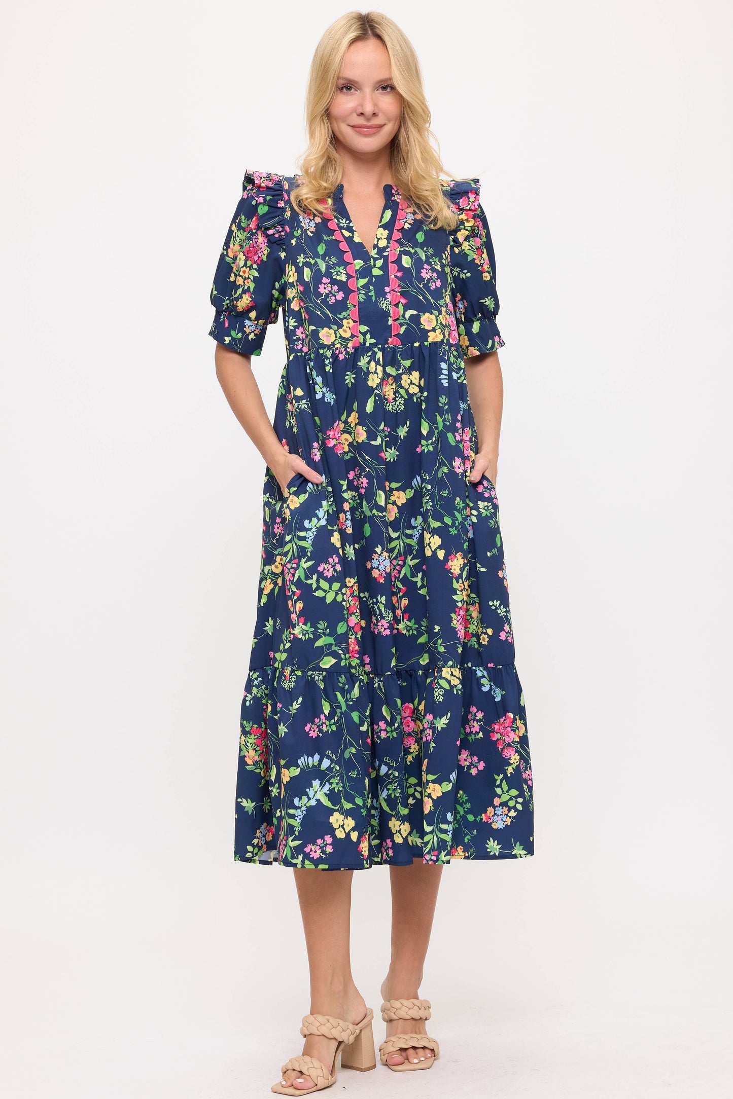 Floral Midi Dress