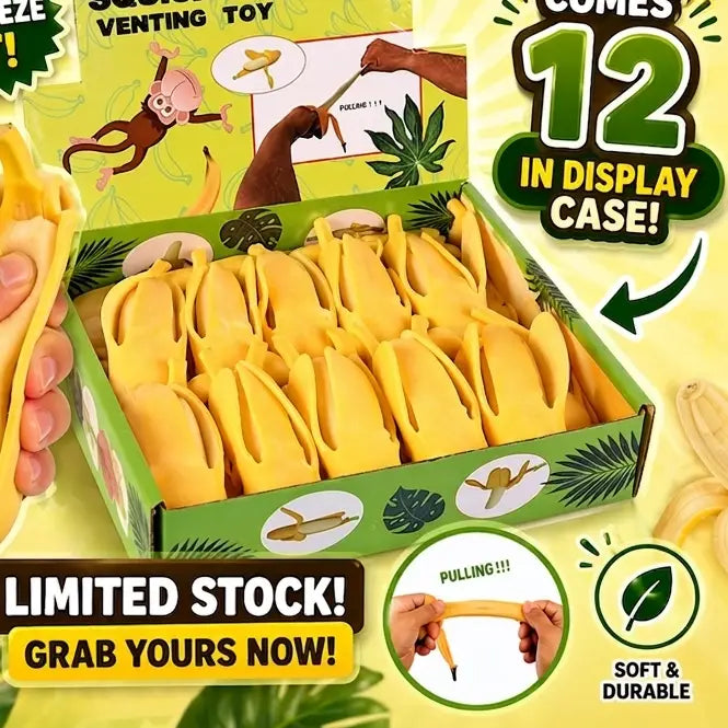 Squishy Banana Toy