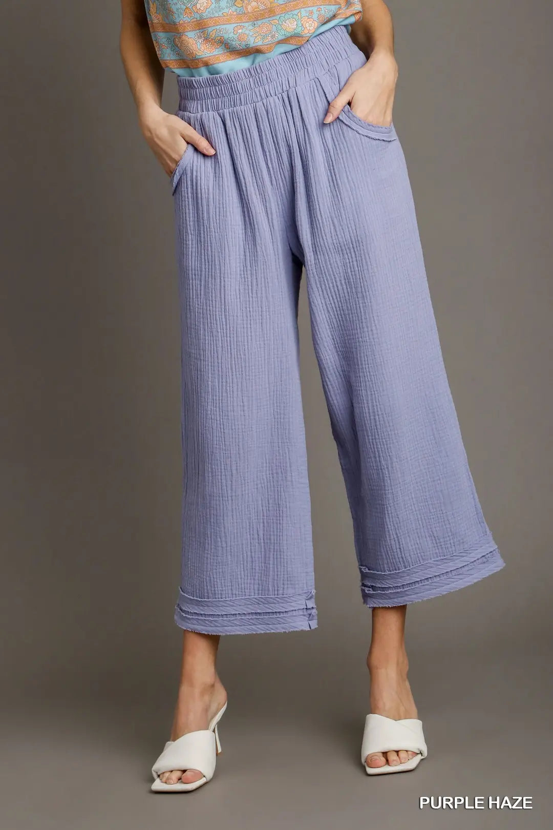 Purple Haze Linen Pants