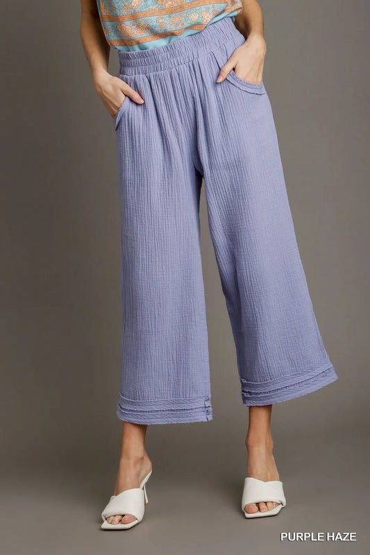 Purple Haze Linen Pants