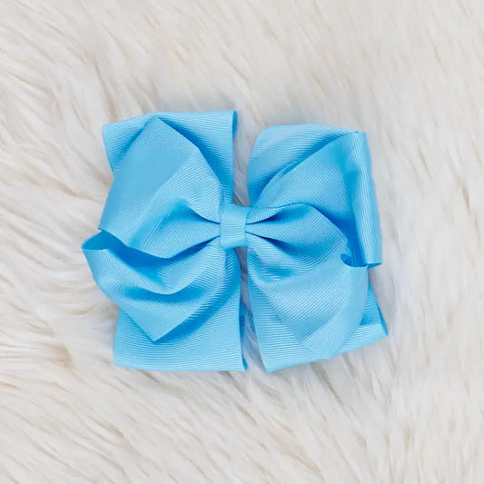 5 Inch Blue Mist Bow