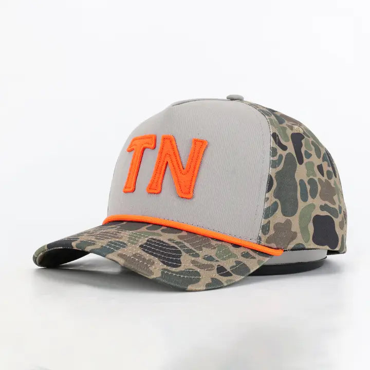 Tennessee Hat - Camo Smokey Gray