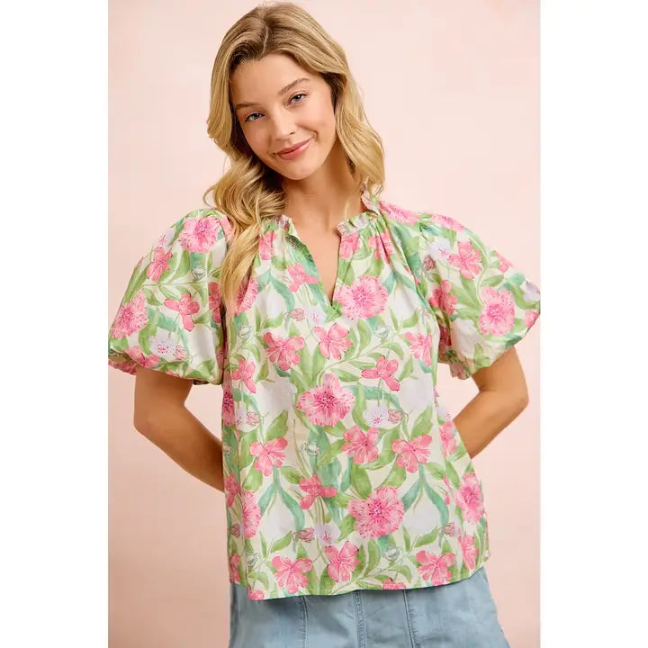 Floral Gardens Top