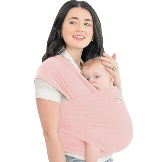 Dusty Pink Baby Wrap Carrier