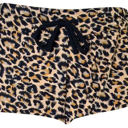 Cheetah Pajama Shorts