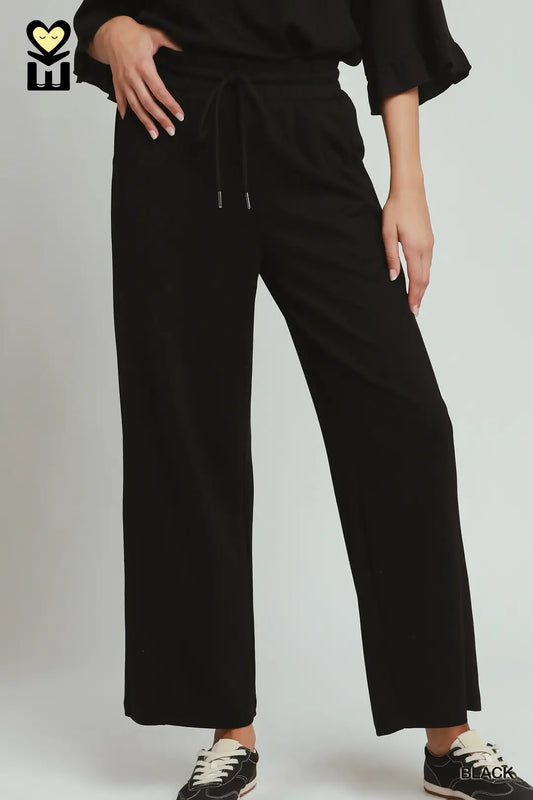 Black Wide Leg Pants