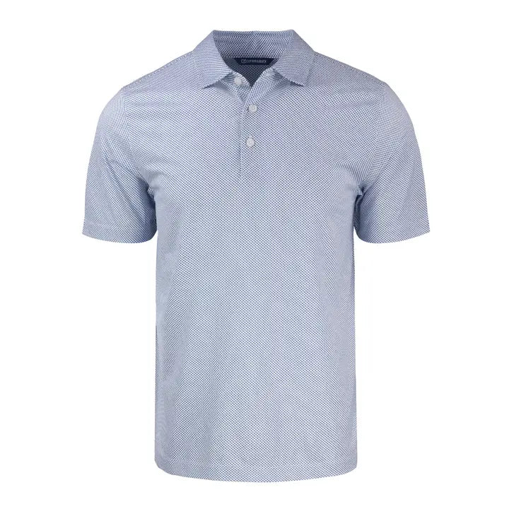 Tour Blue and White Polo