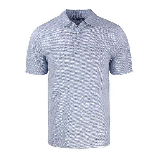 Tour Blue and White Polo